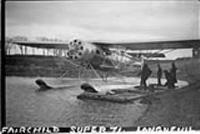 Fairchild Super 71 aircraft CF-AUJ of Fairchild Ltd., Longueuil, P.Q., 1935 1935