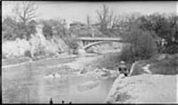 Wadsworth Bridge over the Humber River, Weston, [Toronto, Ont.] 18 May, 1918