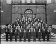 C.N.R. Apprentices 1931 [in front of City Hall, Stratford, Ont.] 1931