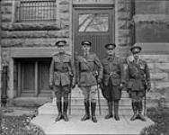 Perth Regiment Officers. Oct. 24, 1932. [Lt. Col. R.M. Trow on left.] 24 Oct. 1932