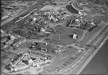 [Aerial view of the C.N.E. grounds, Toronto, Ont.] [c. 1955]