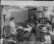 Interior of an office (Good Year?) 1919