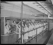 Canteen at the Rock City Tobacco plant 23 Feb 1947