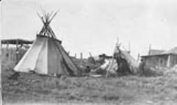 Indian camp, Fort Simpson, N.W.T July, 1925