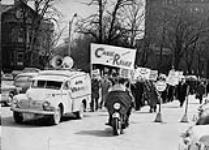 Demonstration: UUW Parade for Cash relief 7 Apr. 1952