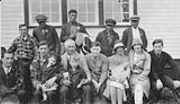 (Treaty 9) A group of people who were present during the elections at Albany, [Ont.] July, 1929