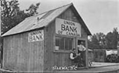 Union Bank of Canada, Telkwa, B.C 1908 - 1909
