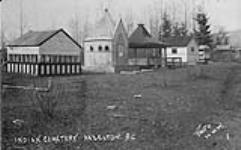 Indian cemetery, Hazelton, B.C 1910