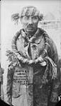First Nations man from northern British Columbia wearing traditional clothing 1910