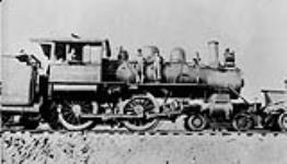 Old steam engine - G.T.P. locomotive - first train to leave Prince Rupert 1915