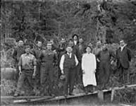 Crew of men to clean Prince Rupert Town site 1907 - 1908