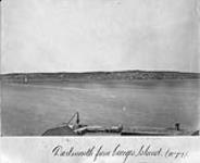 Military Installations, Halifax, N.S. and environs - Dartmouth from Georges Island 1877