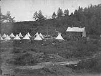 Military installations, Halifax, N.S. and environs - Bedford Camp 1876