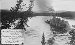 The famous 30 mile River. Steamer "Whith Horse" en route to Dawson, Y.T n.d.