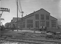Dominion Shipbuilding Co. main buildings, view from south west. Toronto, Ont Mar. 24, 1919