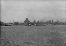 (General views) Waterfront of Skyline Toronto, Ont Apr. 17, 1929