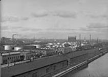 (General views) View off Bascule Bridges Toronto, Ont. looking east Nov. 6, 1934
