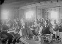 [Interior of work camp, Ste. Agathe, P.Q.] [between 1920 and 1932]