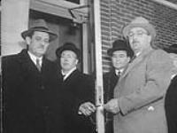 Opening of Doors to Rosemount Synagogue, Ottawa, Ont. 1949 1949