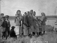 Women and Children at Fort McPherson Peel River July 1928.