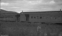 Klondyke Mine Railway at Dawson, now in disuse 1922