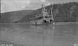 Steamer "White Horse" on Yukon River near Carmacks 1922