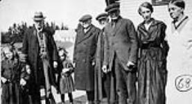 Sir George Parkin visiting relations 1921