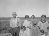 A. W. Boland and family, [the grown-up girl is his wife's sister] 1928