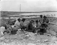 Having lunch at Terreokjuk 14 September 1928.