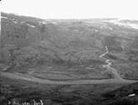Looking down on the valley of the Koukdjuak River (eastwardly) from a height of 1200' in latitude 63ï 9'N, (9:30 in the evening) 1 July 1931.