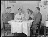 Supper group in living room of Dept. of Interior station 1931