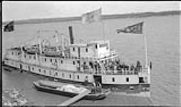 S.S. "Mackenzie River" at [Fort] Simpson 1920