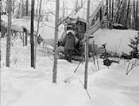 [Wreck of Junkers W-34fi aircraft CF-ASN near Summit Lake, B.C., 1948] 1948