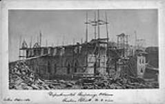 Construction of Parliament Buildings, West Block 1 Ot. 1861