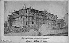 Construction of Parliament Buildings, West Block 1 Ot. 1861