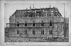 Construction of Parliament Buildings, East Block 1 Ot. 1861