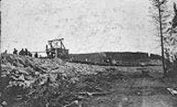 Tracklaying, [National] Transcontinental Railway, [Good Lake, Ont., 1908 - 1909] 1908-1909