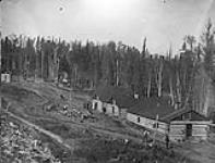 Webster's Camp at Good Lake, Ont., on the [National] Transcontinental Railway n.d.