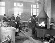 Molding and Casting classroom at the Mechanical Training Establishment, H.M.C.S. CORNWALLIS, Halifax, Nova Scotia, Canada,18 January 1943 January 18, 1943.