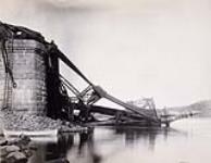 The Quebec bridge, being built by a U.S. firm, lies in the river after a span fell on Aug. 29, 1907, killing 75 men. The centre span of the second bridge, on which work began in 1911, fell Sept. 11, 1916, while being hoisted into position killing 13 men 1 September 1907