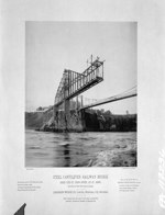 Dominion Bridge. Steel bridge over the Saint John River ca. 1889
