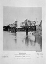Alexandra Bridge over the Ottawa River between Ottawa, Ont. and Hull, P.Q., Canada. [Sept. 7, 1900] 7 Sept. 1900