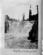 Sandy Falls on the Sturgeon River [Nipissing District, Ont.] [ca. 1897]