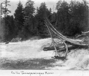 On the Tamagamingue [Timagami] River, [Ont.] [1897]