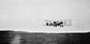 Vickers "Vimy" aircraft of Captain John Alcock and Lieut. A.W. Brown taking off on trans-Atlantic flight, Lester's Field 14 June 1919