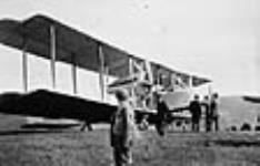 Vickers "Vimy" aircraft of Captain John Alcock and Lieut. A.W. Brown ready for trans-Atlantic flight, Lester's Field 14 June 1919