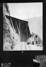 Snowshed, Rogers Pass, [B.C.] September, 1906.