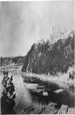 On the Ottawa with Parliament Buildings 1865
