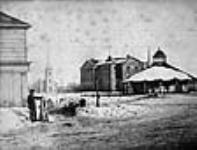 Province House and Market Building vers 1865.