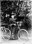 Mrs. Albert H. Campbell on Wheel / Mme Albert H. Campbell et sa bicyclette 1 June 1897.